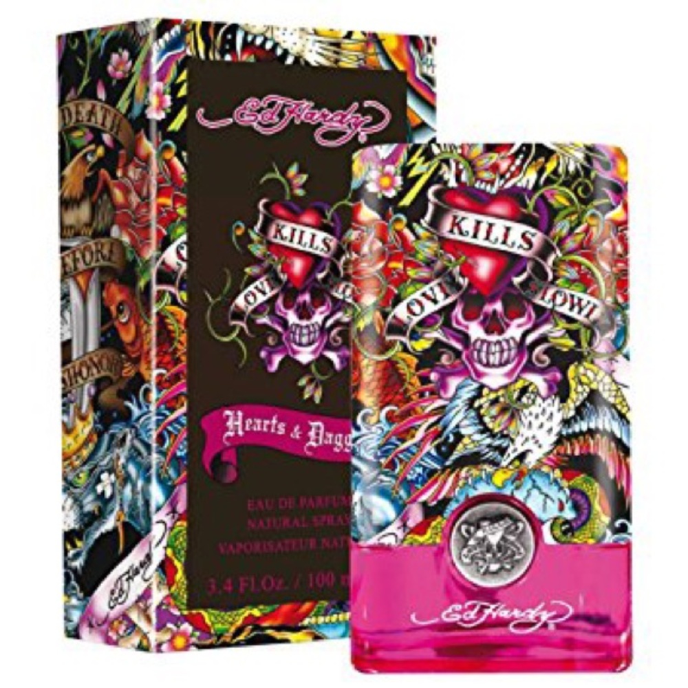 Ed hardy hearts and daggers perfume 3.4 oz